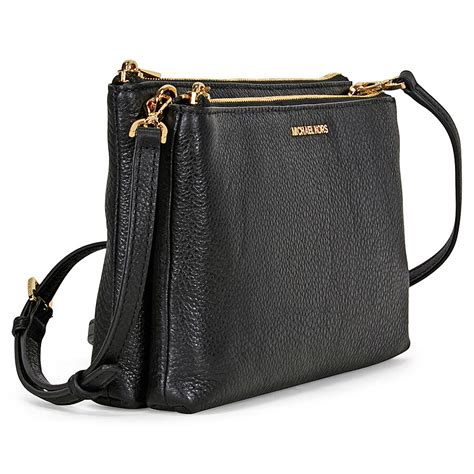 michael kors triple zip crossbody bag|Michael Kors double zip backpack.